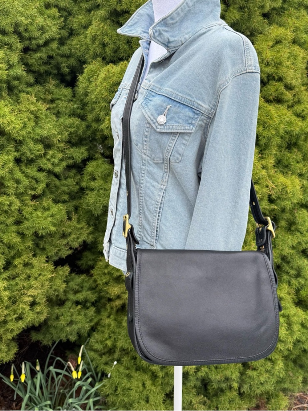Coach Vintage Patricia’s Legacy Saddle Crossbody Flap Bag Style 9951